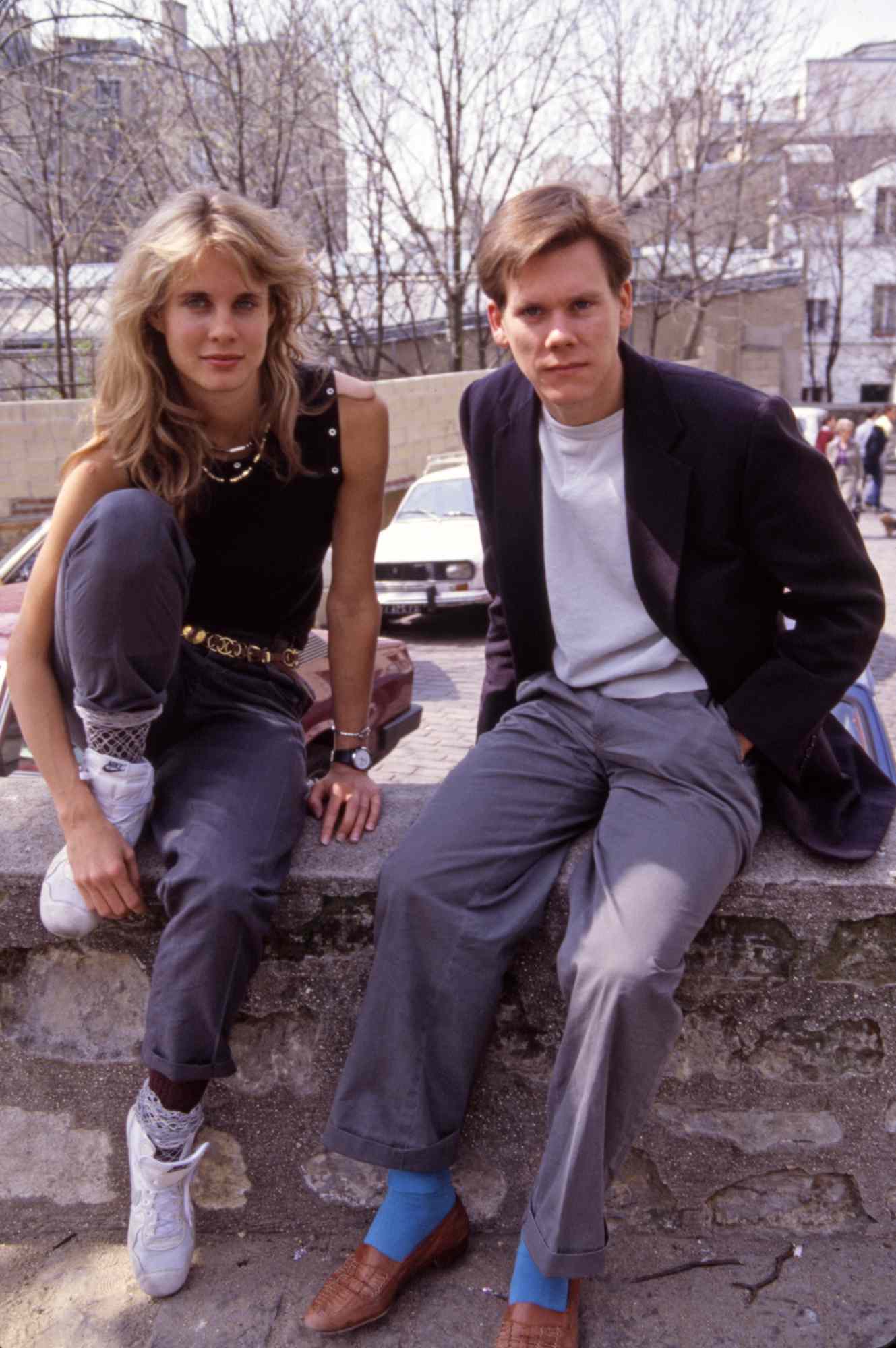 Kevin Bacon et Lori Singer 1984, France