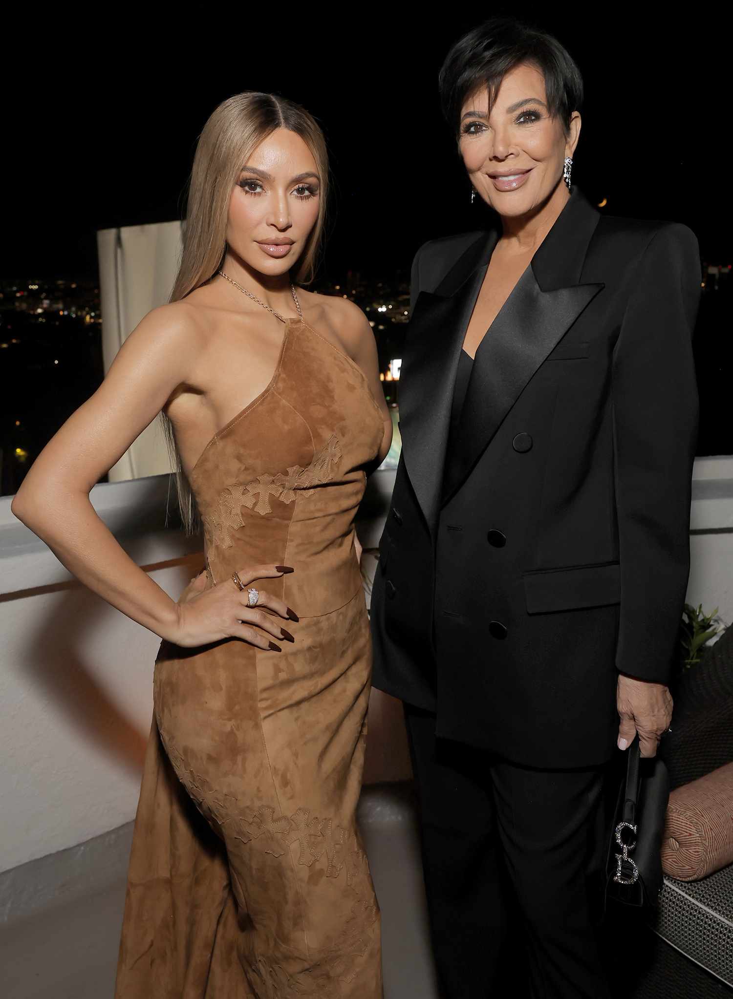 Kim Kardashian et Kris Jenner assistent au dîner VIP de la GQ Men of the Year Party 2023 au Château Marmont 
