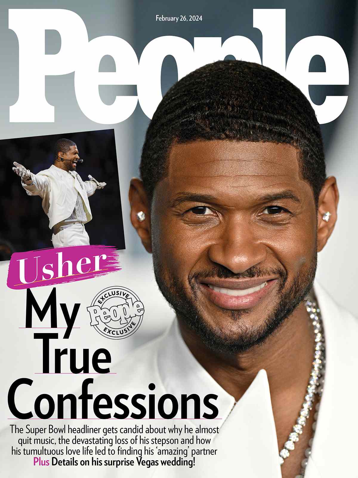 Couverture PEOPLE d'Usher