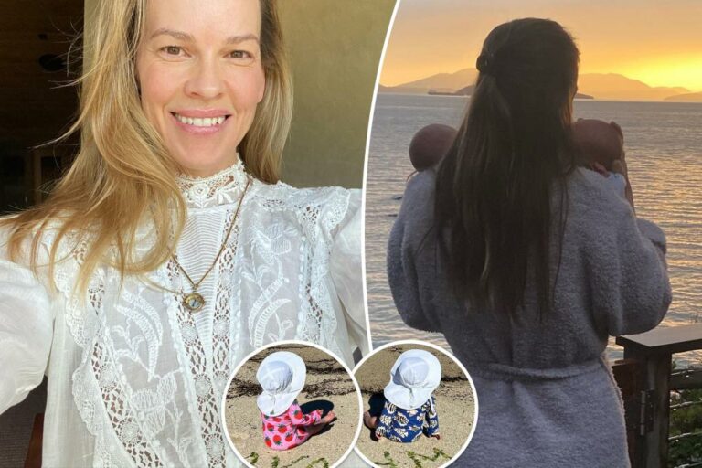 Hilary Swank révèle les noms de son fils et de sa fille jumelle dans un joli message pour la Saint-Valentin