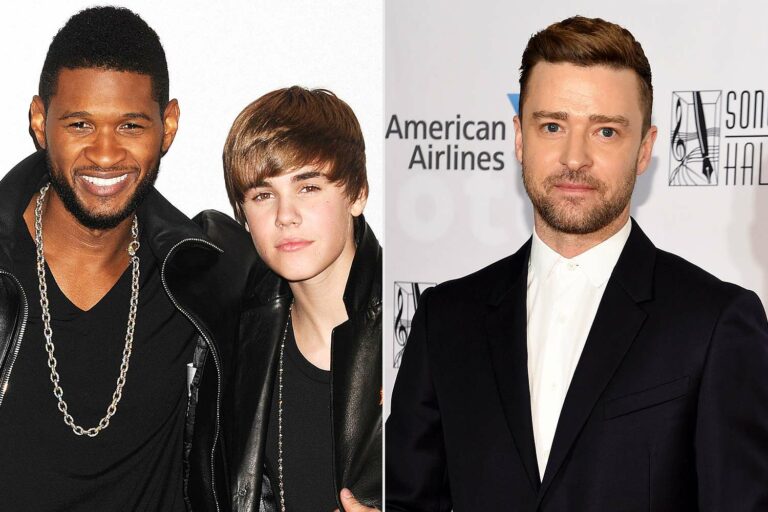 Usher se souvient comment il a gagné une « guerre d’enchères » avec Justin Timberlake pour signer Justin Bieber (en exclusivité)