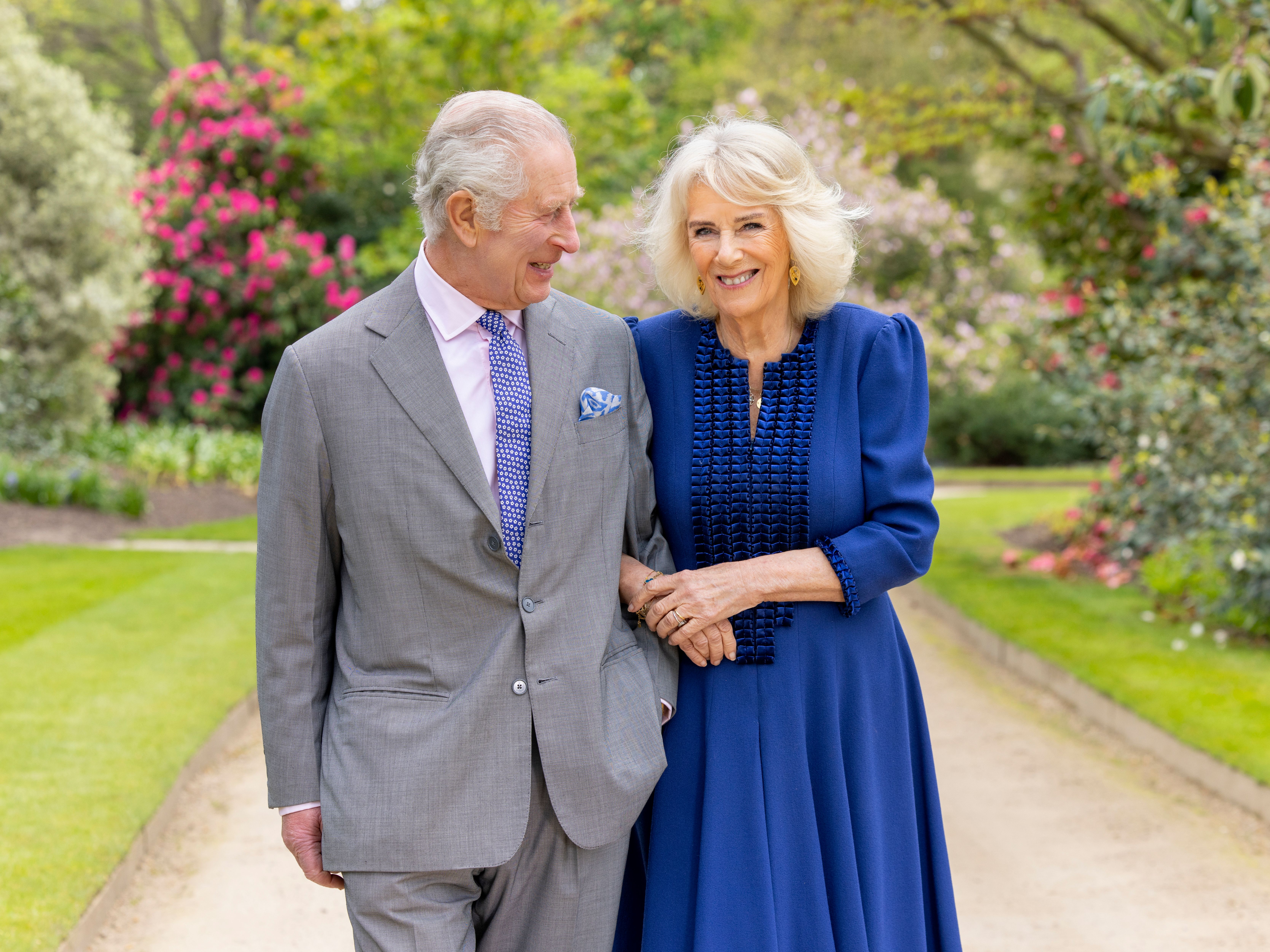 Le roi Charles et la reine Camilla.