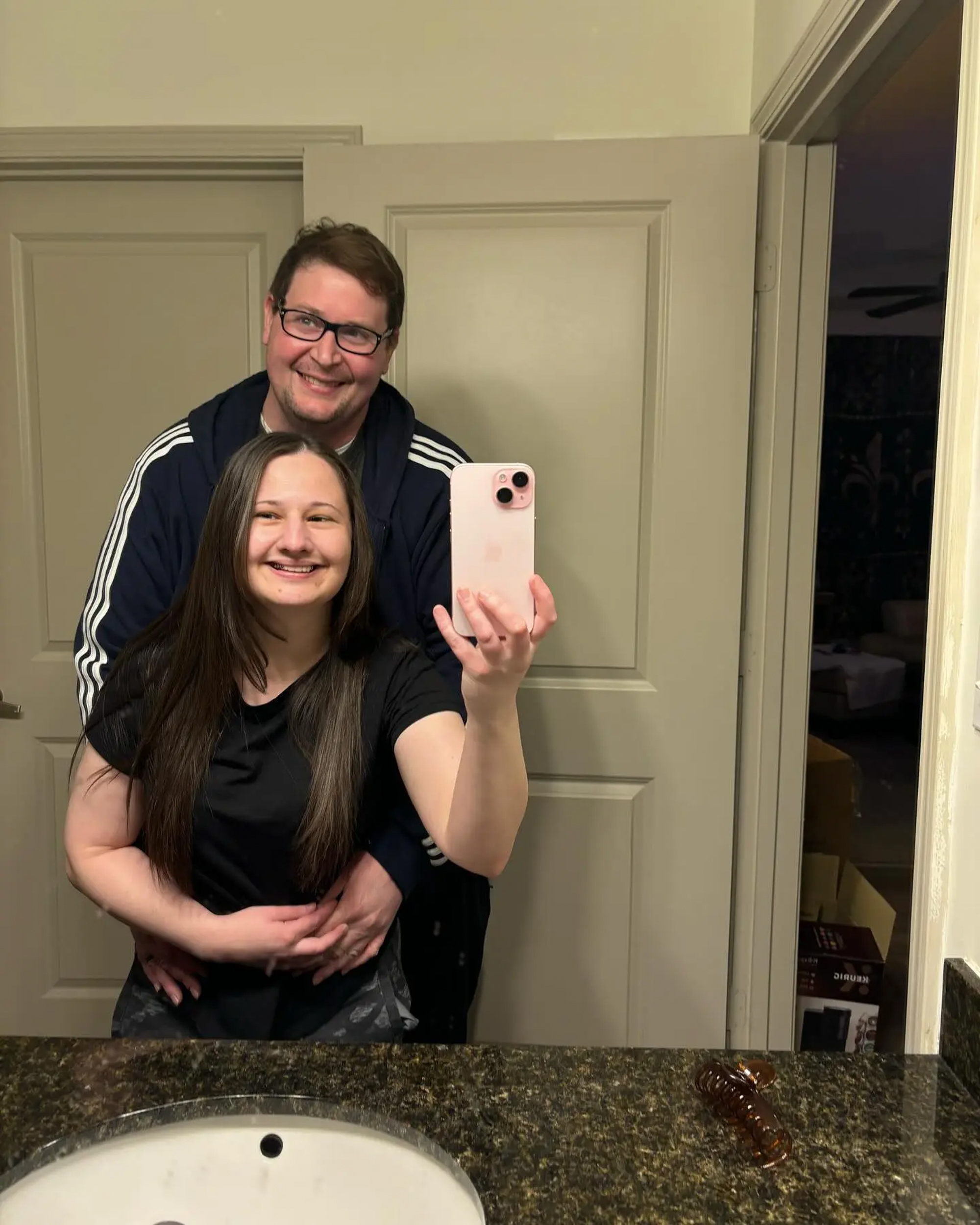 Un selfie miroir de Gypsy Rose Blanchard et Ryan Scott Anderson