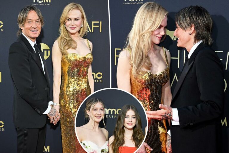 Les filles adolescentes de Nicole Kidman et Keith Urban éblouissent lors d’une rare apparition sur le tapis rouge