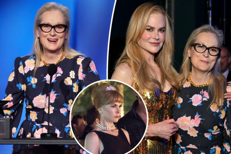 Meryl Streep révèle que Nicole Kidman s’est trempée tous les matins sur le tournage de “Big Little Lies”