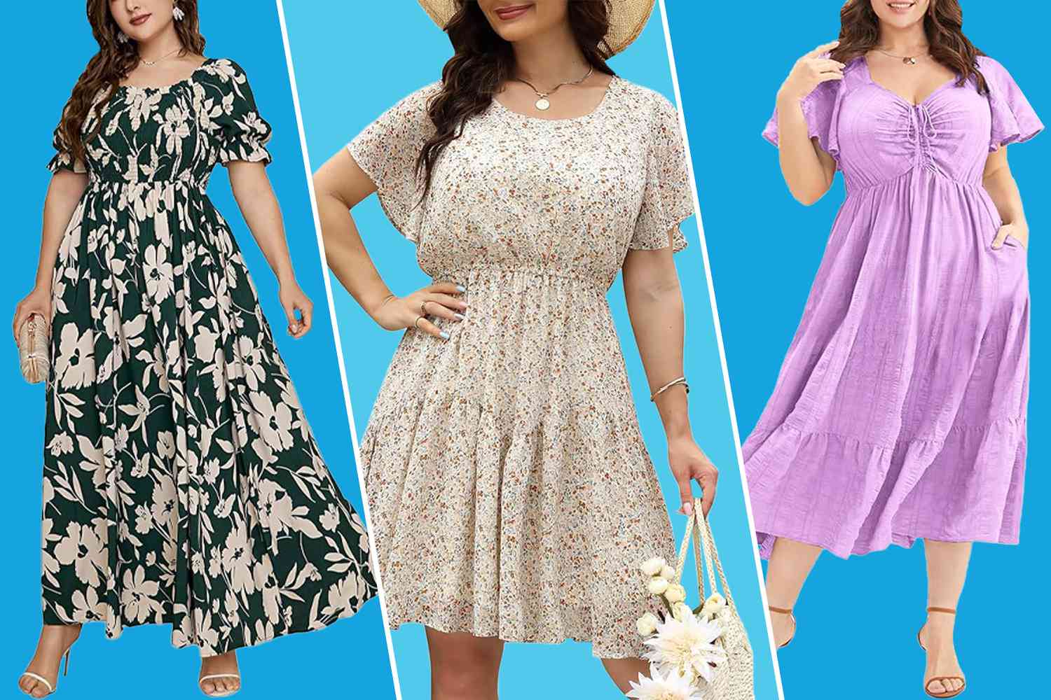 Les 12 plus jolies robes de printemps grande taille à moins de 50 $ sur Amazon Tout