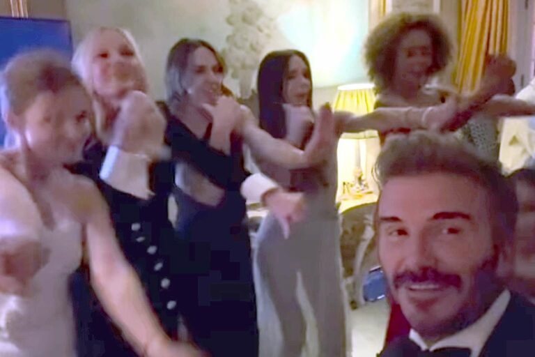 Les Spice Girls se réunissent pour interpréter la danse “Stop” à la fête du 50e anniversaire de Victoria Beckham — voir la vidéo !