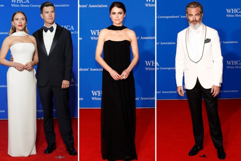 Le dîner des correspondants de la Maison Blanche 2024 : Scarlett Johansson, Colin Jost, Keri Russell, Chris Pine et plus