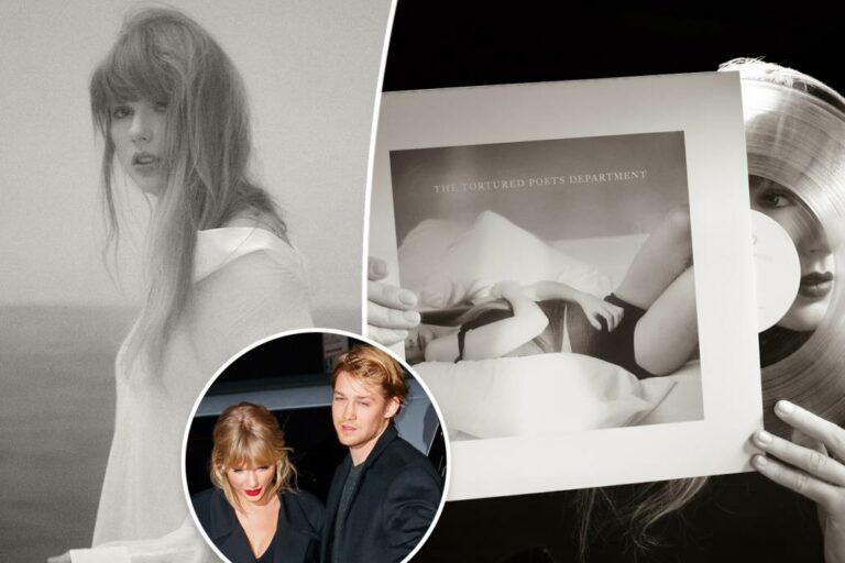 Taylor Swift est un savant au cœur brisé sur l’album de rupture époustouflant de Joe Alwyn « The Tortured Poets Department » : critique