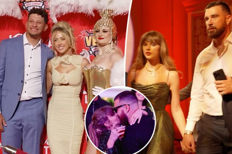 Taylor Swift et Travis Kelce, « affectueux », ont montré « beaucoup » de PDA au gala de Patrick Mahomes