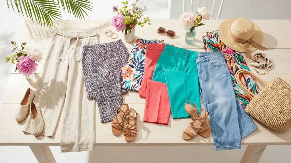 Comment porter les Capris Et Pantacourts Tendance Printemps-Été pour un impact maximal